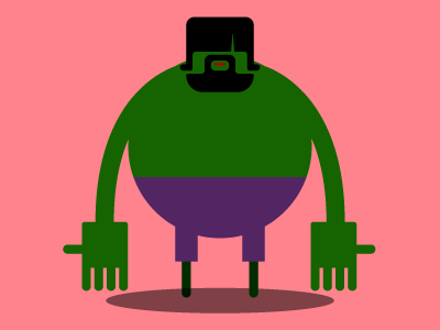 Hulk (self-portrait)