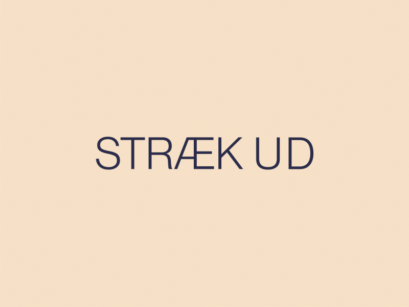 Straek ud - Stretch out aftereffect design illustration logo stretch yoga