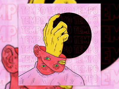 Passagem do Tempo (Quarentena) abstract art art artwork illustration poster psychedelic time