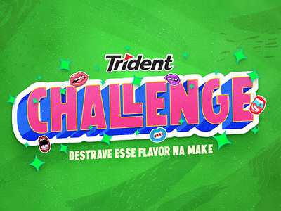 Lettering Trident Challenge