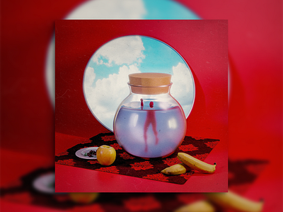 Solidão em SP artwork blender3d cycles edit fine arts poster poster design red redesign still life