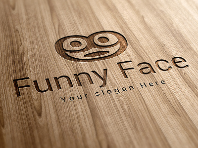Funnyface Logo fun funny funny branding funny face funny logo funnygeek geek logo geekface happy happy face logo logo design