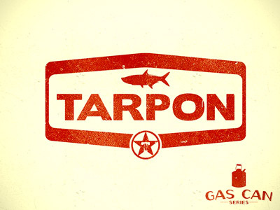 Tarpon Logo for Trucker Cap apparel fish gas tarpon trucker vintage
