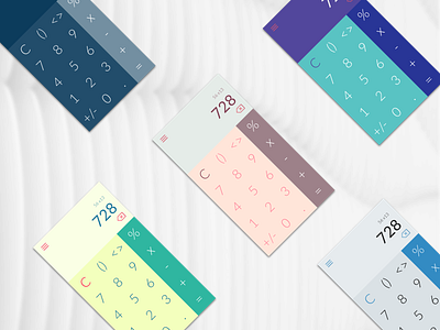 Daily Challenge 05 - Calculator app calculator design flat minimal ui