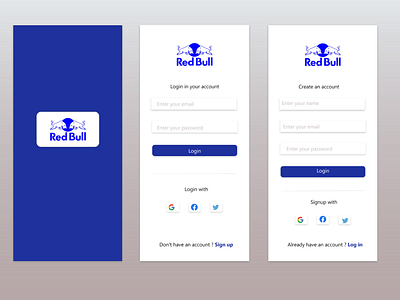 DailyUI Challenge 001 - Signup Screen