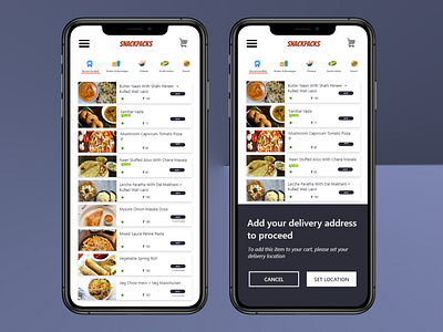 Daily UI - 043 - Food-Drink Menu