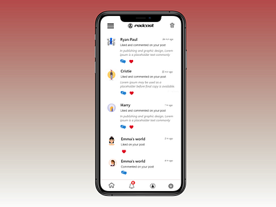 DailyUI - 049 - Notifications