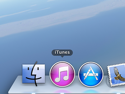iTunes 11 Replacement Icon apple dock icon ios itunes itunes 11 mac os x pink purple replacement