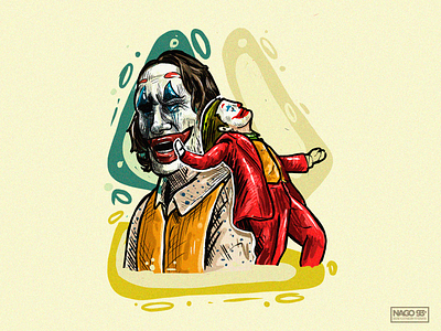 THE JOKER batman digital art illustration illustrator ipadpro joaquin phoenix joker joker movie mexico movie procreate