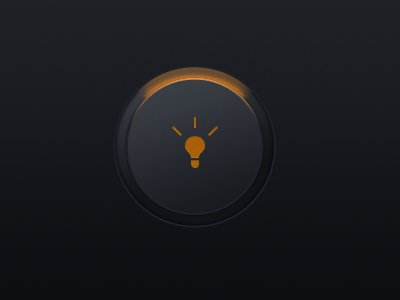 Knob element glowing gui knob rotary rotate rotating ui