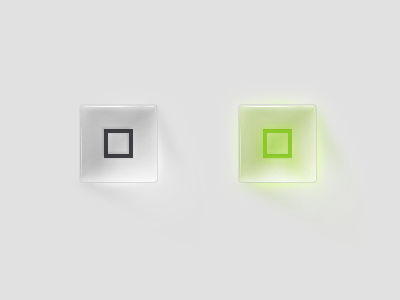 random glass button button glas glass glow green grey interface random shine ui
