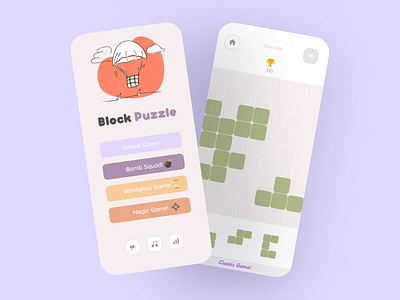 Puzzle block game