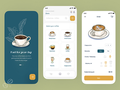 Coffee Delivery app