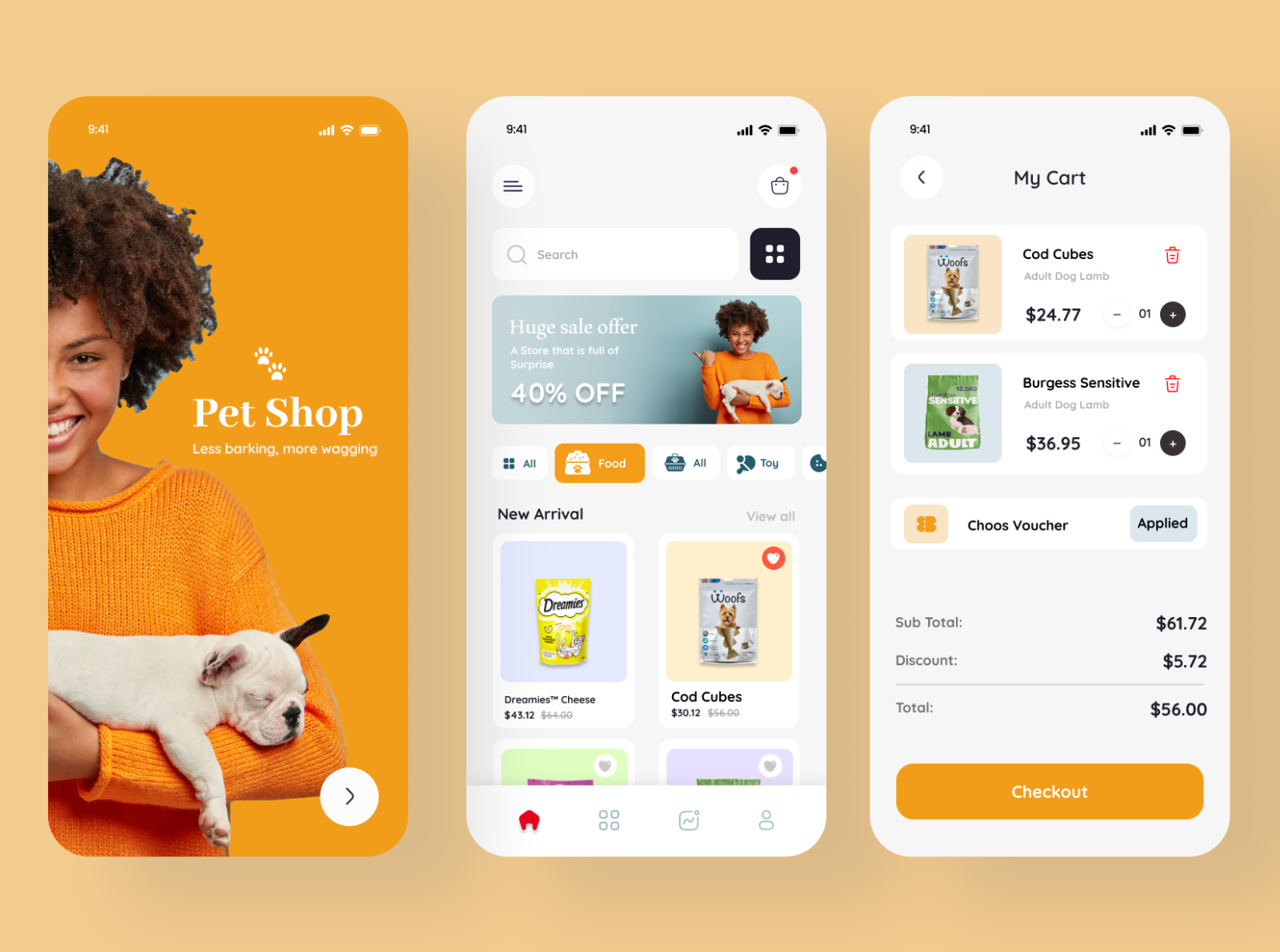 Petshop by Ariyan pakdaman on Dribbble