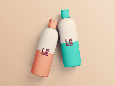 Logo and packaging design concept for LĒ