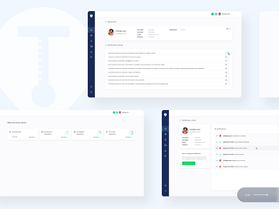 Trackcol Cloud-Based Dashboard adobe xd dashboard design ui ux website