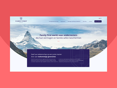 Family First 🌿 branding design illustration ui ux website