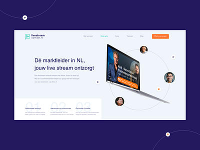 Livestream op maat 🎥 design logo ui ux website