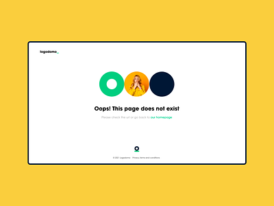 Oops! 404 ERROR 💥 branding design ui ux website