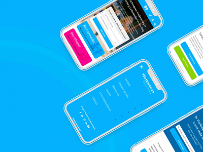 Mobile Vlietkinderen app branding design mobile ui ux website