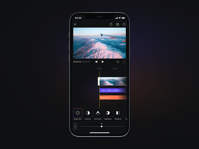 Video Editing App — Adjust