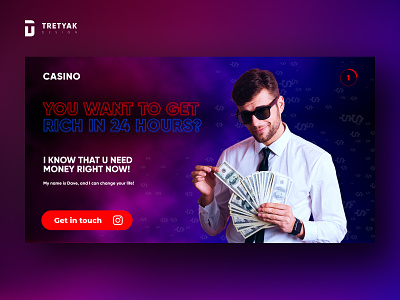 Casino Website — Concept affiliate affiliate marketing betting bonus casino casino games casino online design gambling landing landing page lottery luxury minimal slot slots ui web web design website
