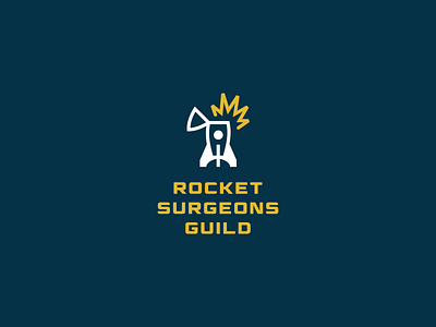 Rocket Surgeons Guild Logo brand system branding logo