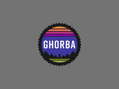 GHORBA Nighttime brand system branding cycling houston logo mountain bike mountain biking mtb