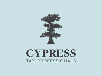 Cypress Tax cypress logo tree