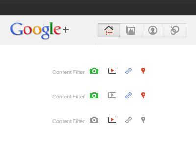 Google+ Content Filter