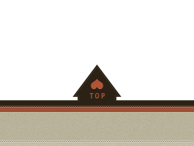 Top Button Hover beige brown button