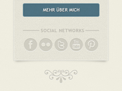 Social Network icons retro texture