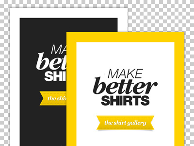 Make Better Shirts Business Cards