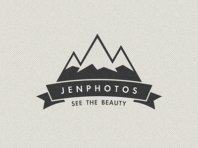Logo update beige branding identity logo mountains texture