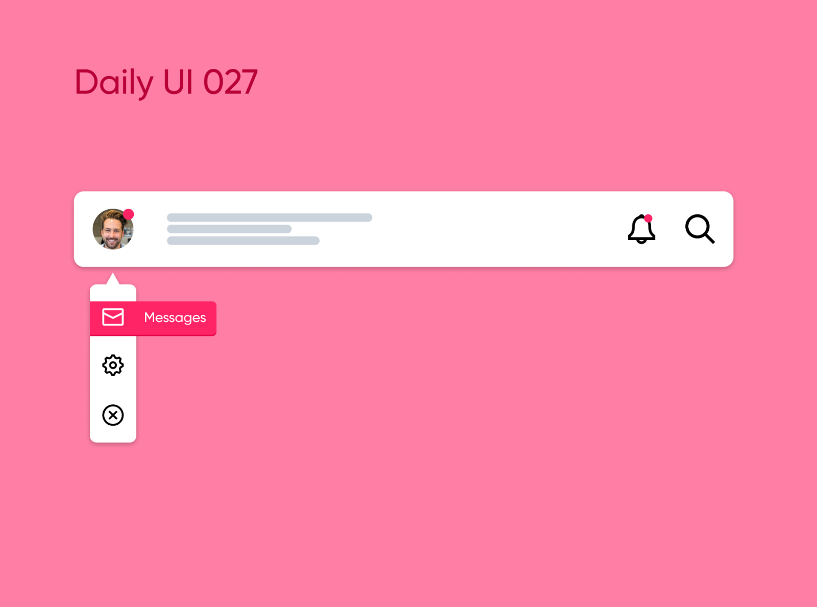 Daily Ui Dropdown Menu By Hassan El Faijah On Dribbble