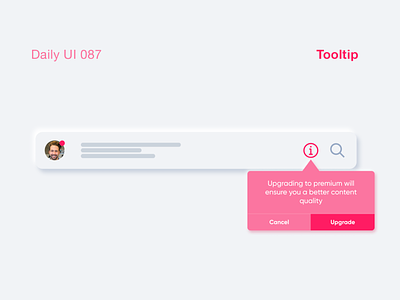 Daily UI 087 - Tooltip daily 100 challenge daily ui dailyui tooltip ui uidesign uiux ux