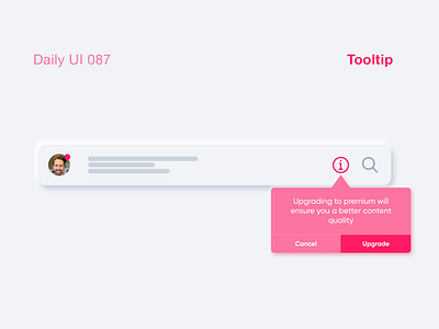 Daily UI 087 - Tooltip