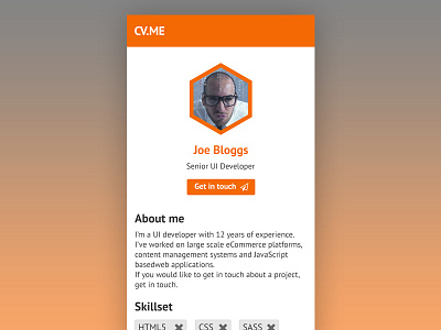 006 User Profile