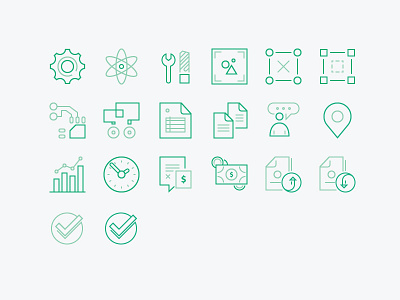 UI Iconts geometric icons symbols