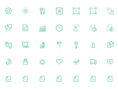 Icons geometric icons symbols