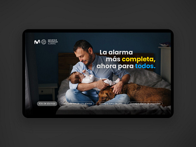 Living App Movistar TV design ui ux visual design voice assistant