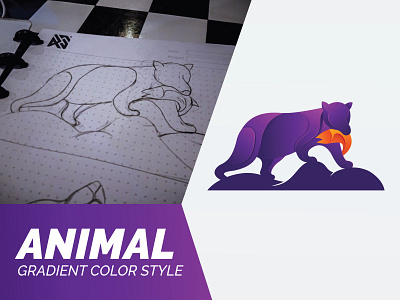 Sketch Animal Illustration Logo