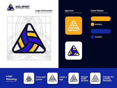Company Branding Agil Sport - Branding & Logo Design