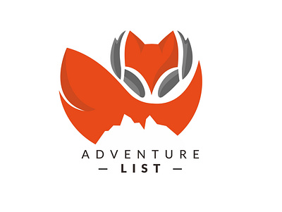 LOGO ADV LIST adventure badge branding design flat icon illustration logo minimalist logo vector wordmark logo