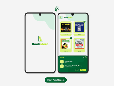 Book Store App Design animation app art brand branding clean design flat graphic design illustration illustrator logo minimal mobile szalonylew theiyf ui ux vector web