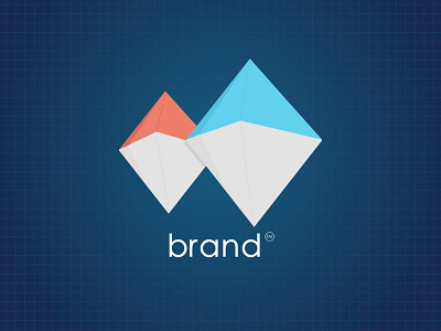 Just another brand (red/blue) app brand branding design icon illustration logo vector
