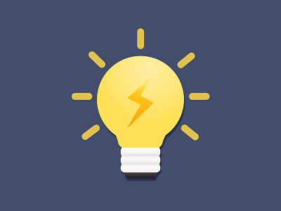 Bright Idea app branding design icon illustration ui vector