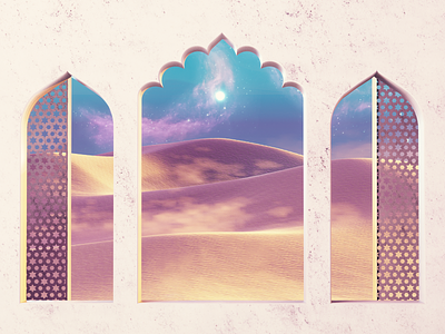 Dunes 3d cinema 4d desert magic purple sand saturated scene sky space world