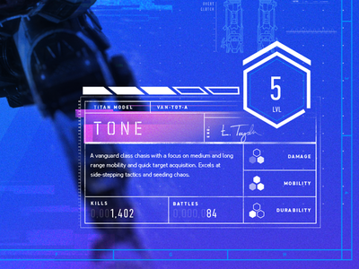Game Menu Screen UI