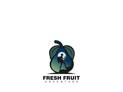 fresh fruit adventure animation clean design flat graphic design icon identity illustration typography vector